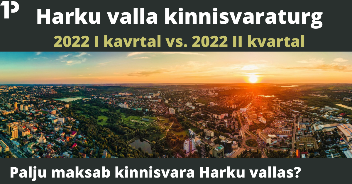 Harku valla Kinnisvara 2022 | I vs II kvartal