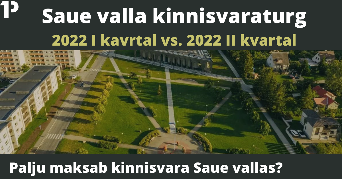 Saue valla Kinnisvara 2022 | I vs II kvartal
