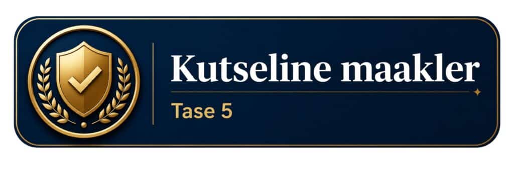 Kutseline maakler Tase 5